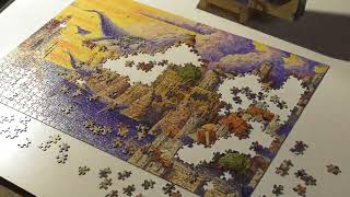 Puzzle Time Lapse The farthest bay Castorland 1000 [upl. by Assennej199]