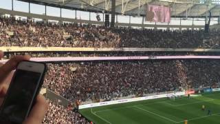 Besiktas Sampiyonluk Maci Oncesi Vodafone Arena Tezahuratlar [upl. by Joletta]