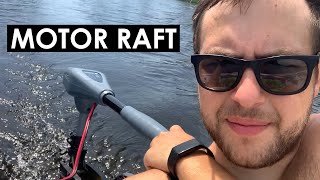 DAY 1239 Intex Excursion w Trolling Motor [upl. by Nayarb138]