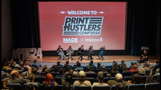 Print Hustlers Conf 2024 LIVE  The Best Screen Printing Conference for Growing Businesses [upl. by Ydna]