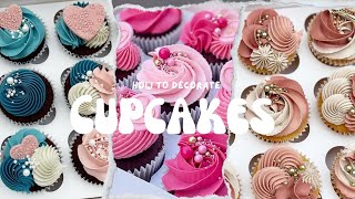 Most Amazing Cupcake Piping Designs for All Occasions Satisfying Cupcake Decorating Compilation [upl. by Sidalg]