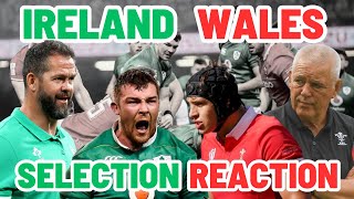 IRELAND v WALES  SELECTION REACTION  SIX NATIONS [upl. by Bullion141]