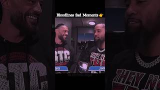 Roman Reigns Bloodlines Sad Moments😳😟  Roman Reigns attitude 👿🤯shorts wwe romanreigns dosti [upl. by Sirronal718]