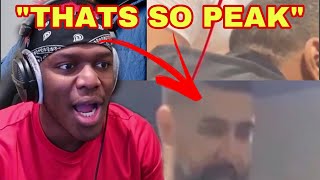 KSI REACTS TO M HUNCHO FACE GETTING LEAKED  Unreleased [upl. by Edahs]