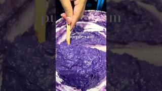 mashed purple yam pinoyfood sweetfoods ubehalaya themakingof homecooking midaheim purpleyam [upl. by Lyudmila]