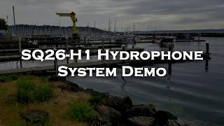 SQ26H1 Hydrophone System Demonstration [upl. by Raffaello116]