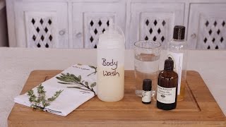 How to Make Natural Bodywash [upl. by Zelle]