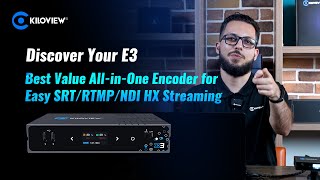 Discover Your E3 Best Value AllinOne Encoder for Easy SRTRTMPNDI HX Streaming [upl. by Ihcelek]