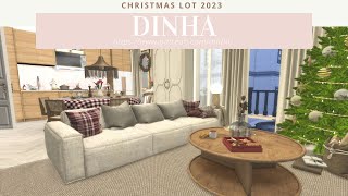 CHRISTMAS LOT 2023  DOWNLOAD  TOUR  CC CREATORS  The Sims 4 [upl. by Isus]