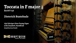 Buxtehude – Toccata in F major BuxWV 156  Noordbroek Schnitger [upl. by Jarlen]