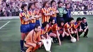 1979 Valencia campeón de la Copa del Rey Valencia vs Real Madrid 20 Mario Alberto Kempes [upl. by Eenar]