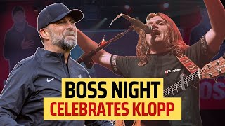 A celebration of Jurgen Klopp  Jamie Webster  BOSS NIGHT [upl. by Ime]