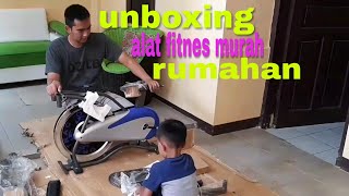 Orbitrek 5 in 1 unboxing dan perakitan alat olah raga murah di rumah [upl. by Gonta830]