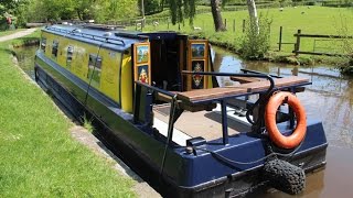 Narrowboat  Monmouthshire amp Brecon Canal [upl. by Adnilam]