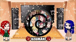 Team 7 react to Uzumaki clan [upl. by Barcellona]