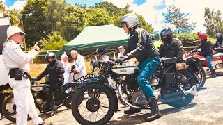 BROOKLANDS MUSEUM Motorcycle Day 2024  Velocette BSA Vincent HRD Rex Acme AKD Norton TRIUMPH Rudge [upl. by Adnwahsat153]