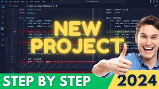 How to Create New Project in Visual Studio Code 2024  VSCode Tutorial [upl. by Isle]