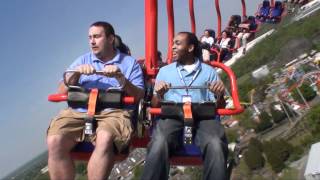 Clint Rides Carowinds Windseeker [upl. by Carlye]