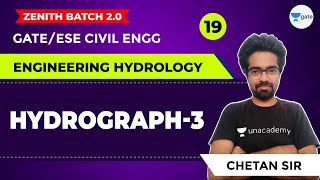 Hydrograph  3  Lec 19  Engineering Hydrology  GATEESE Civil Engineering Exam  Chetan Sir [upl. by Nareht528]