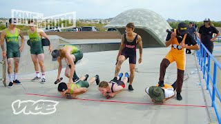 Thrasher Olympics Human Skating amp Stupid Stunts  KING OF THE ROAD S2 E6 [upl. by Ecirtap]