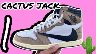 Travis Scott x Air Jordan 1 UABAT Review [upl. by Rodnas]