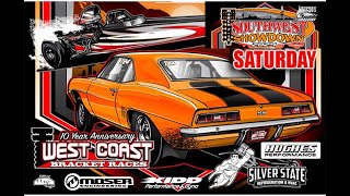 Southwest Showdown by West Coast Bracket Races From Tucson Dragway  Hughes Performance Saturday [upl. by Aremmat]