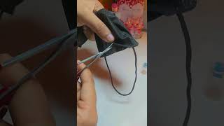 Diy Mini keychain 😍 shortvideo shortfeed diy easycarft [upl. by Jilly]