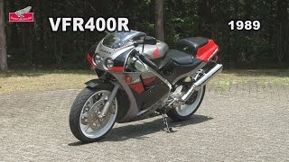 Honda Collection Hall 収蔵車両走行ビデオ VFR400R（1989年） [upl. by Bride]