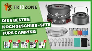 Die 5 besten KochgeschirrSets fürs Camping [upl. by Lrem333]