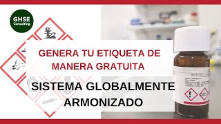 Cómo hacer tu etiqueta con el Sistema Globalmente Armonizado de manera Gratuita SGA NOM018STPS [upl. by Beverly]