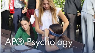 Students conduct a “sensory lab” testing their various senses [upl. by Ardena]