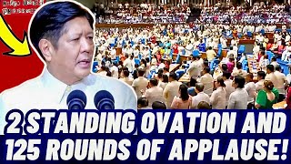 PBBM’s First Time in History 2 Standing Ovation on SONA 2024 [upl. by Featherstone]