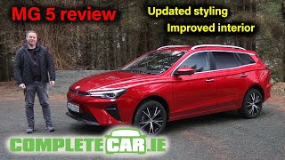 MG 5 review  one of the most appealing EVs on sale [upl. by Yenittirb]