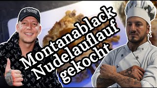 Montana Blacks Nudelauflauf  Chiko  IRL  Kochen  Monte [upl. by Atneuqal]