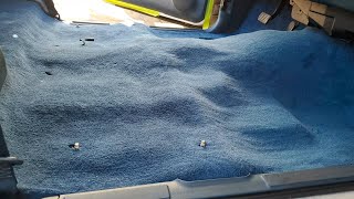 How to Mold a car carpet basic Upholstery tutorial [upl. by Okiman863]