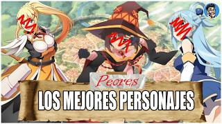 Los MEJORES Peores personajes  KonoSuba [upl. by Eggett]