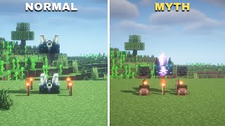 MINECRAFT NORMAL VS MYTH Hindi [upl. by Garret]