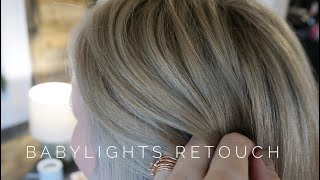 Babylights Retouch  Hair Tutorial [upl. by Marcelline]