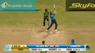 Roston Chase causing CHAOS for the Kings  CPL 2023 [upl. by Leirbaj278]