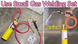 Best small welding set cylinder and torch for RAC Technicians Full Review amp Use  Mapp welding torch [upl. by Warford]