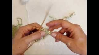 How to do twined knitting [upl. by Ahsiea442]