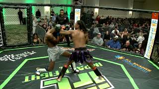 Jamal Swain Vs Isaiah Turner 155LB Boxing Beatdown at the Beach 31 [upl. by Doy]