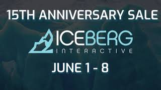 Iceberg Interactive  15th Anniversary Publisher Sale Trailer [upl. by Guss375]