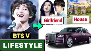 BTS V Lifestyle 2023 Biography Age Family Girlfriend Cars house Song Networth Status Reals [upl. by Nelyahs]