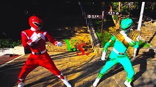 GREEN RANGER VS RED RANGER [upl. by Yendor247]