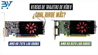 AMD HD 7570 1GB GDDR5 VS AMD HD 8570 1GB GDDR3 [upl. by Cired]