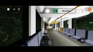 angulan automatic Subway Transport Line 14 To Birchville [upl. by Attinahs]