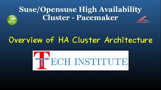 SuseOpensuse High Availability Cluster  Pacemaker HA Cluster Architecture [upl. by Philbin]