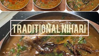 Traditional Nihari Easy recipe watch full video 🥰 [upl. by Hayilaa]