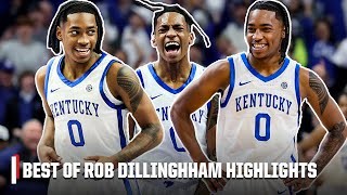 Best of Rob Dillinghams Kentucky Highlights 💪  ESPN College Basketball [upl. by Nylatsirhc]